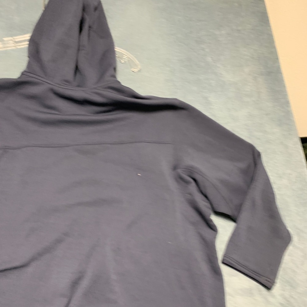 Arcteryx Kyanite Hooded Jacket Mens Navy Blue Long Sleeve Pockets Logo Full Zip - Picture 11 of 13